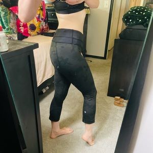 Lululemon Camo Crop